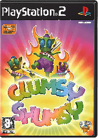 Clumsy Shumsy PAL Playstation 2 PAL box art